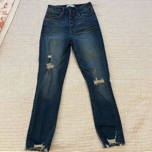 Abercrombie Super Skinny Ankle Hi Rise Curve Love 26